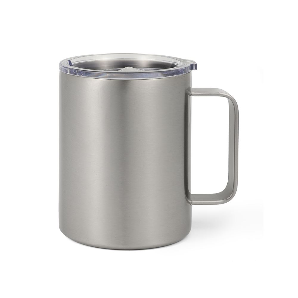 10OZ Stainless Steel Mug - Silver