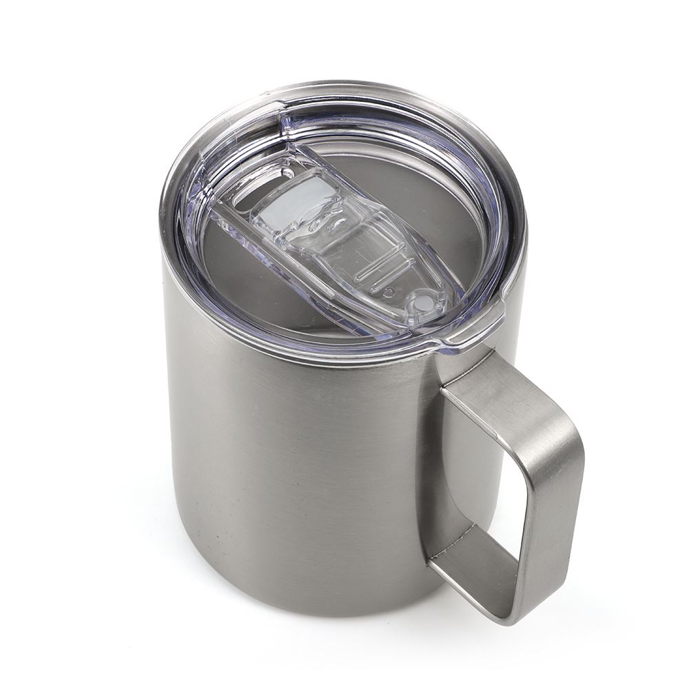 10OZ Stainless Steel Mug - Silver