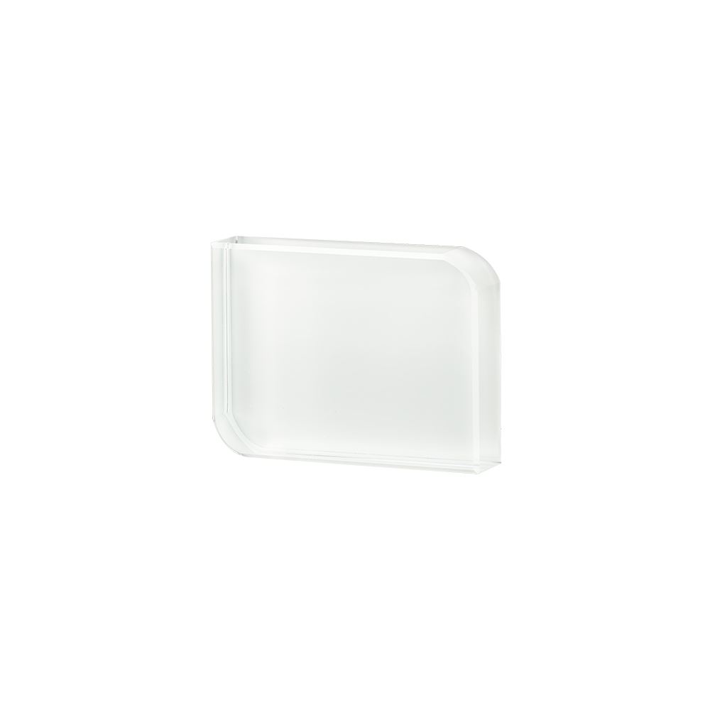 Crystal Small Rectangle With Round Conner