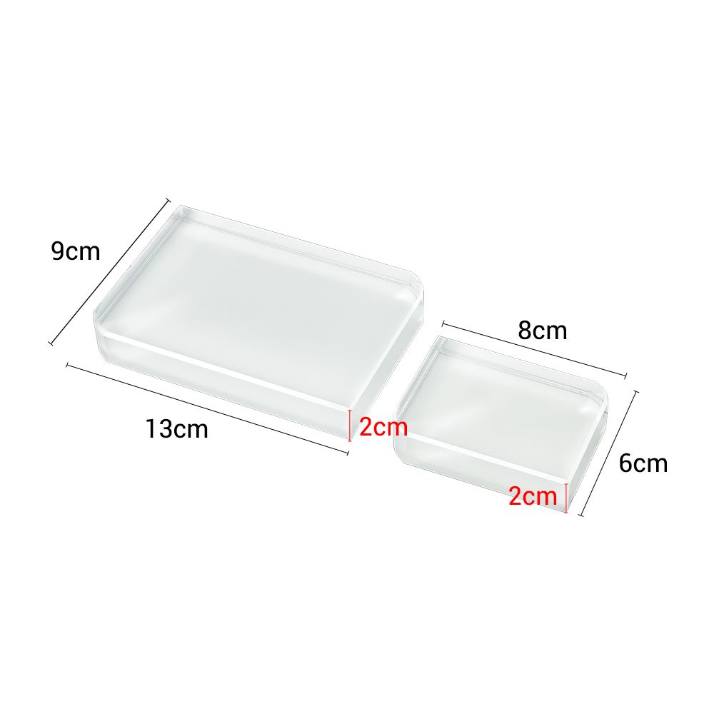 Crystal - Big rectangle with round conner