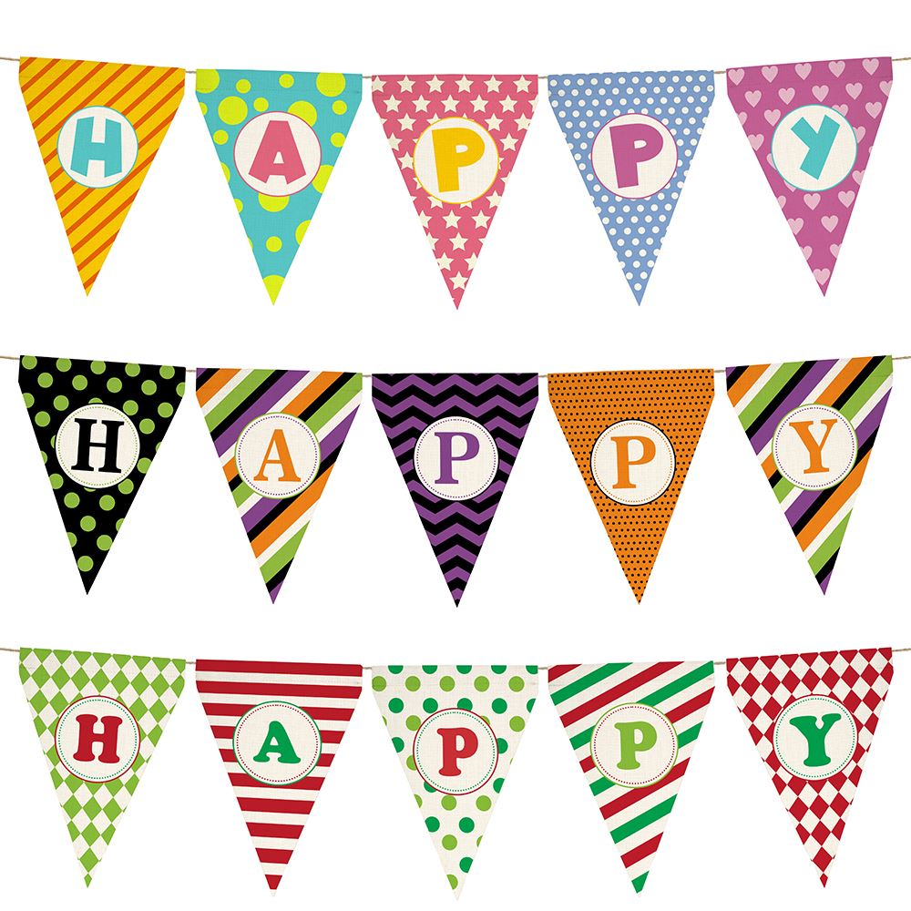 Sublimation Linen Banner-Triangle shape