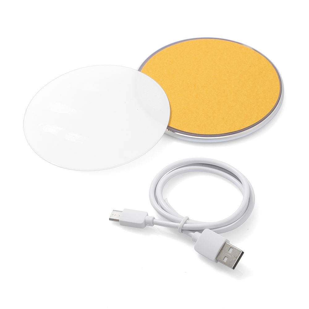 Sublimation Phone Wireless Charger-White