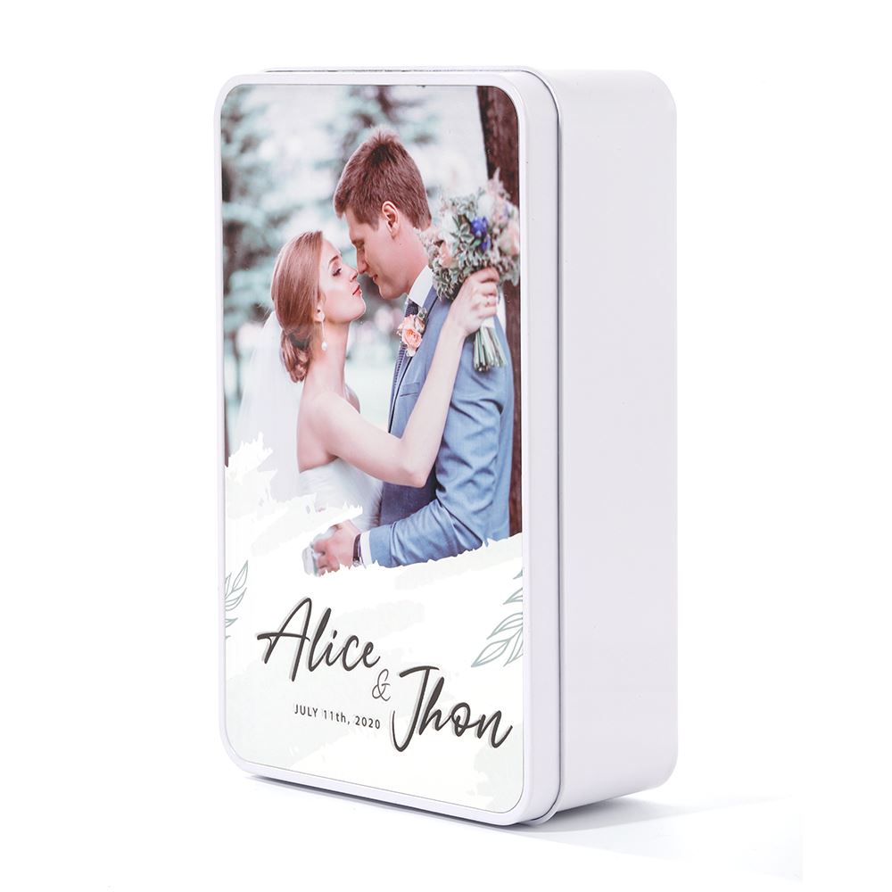 Sublimation Blank Metal Tin Boxes