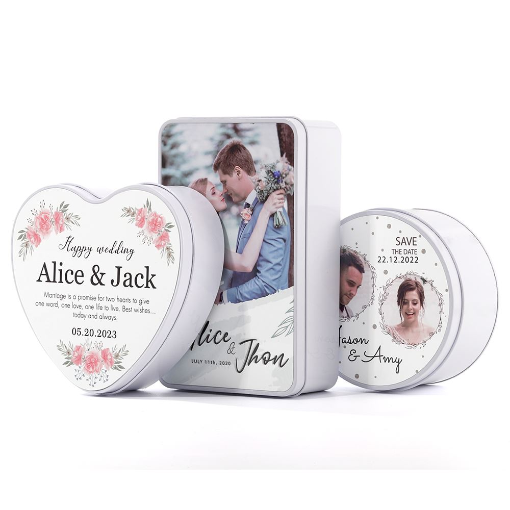 Sublimation Metal Tin-Heart