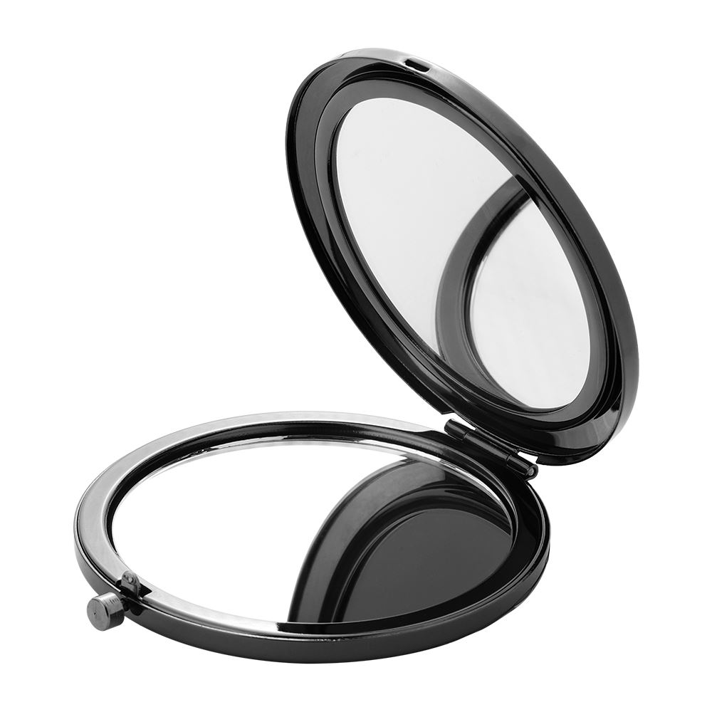 Compact Mirror -7CM-Round-Black