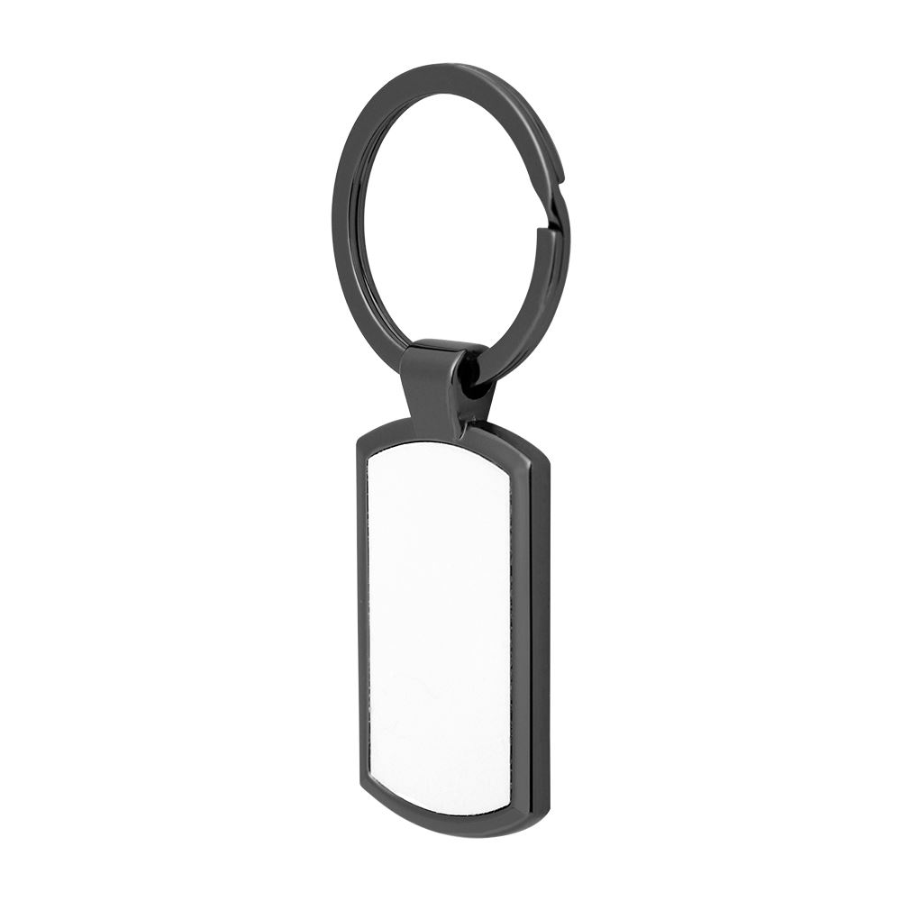 Oblong Keychain-Black