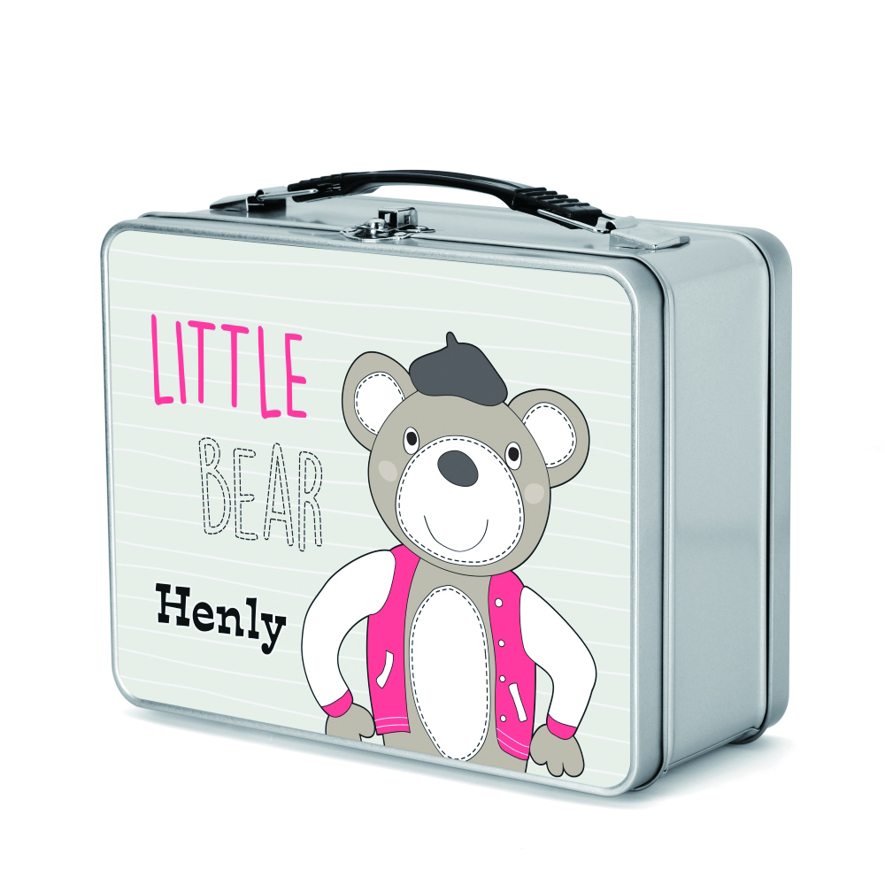 Metal Lunch Box-Stainless-with aluminum sheet