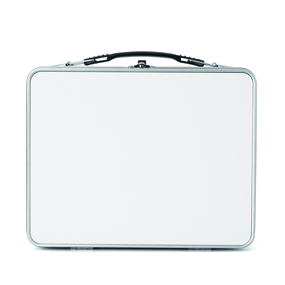 Metal Lunch Box-Stainless-with aluminum sheet