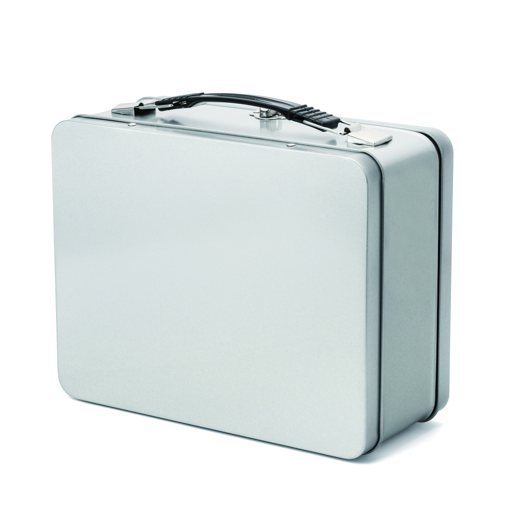 Metal Lunch Box-Stainless-with aluminum sheet