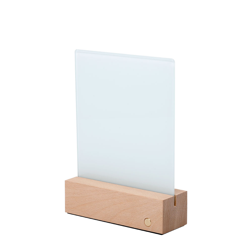 Sublimation Glass Photo panel with LED Base