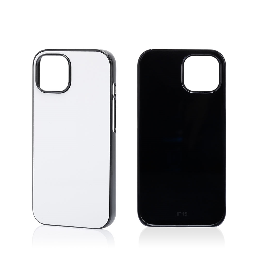 Sublimation PC Phone Case with aluminum Insert for iPhone 15 Series